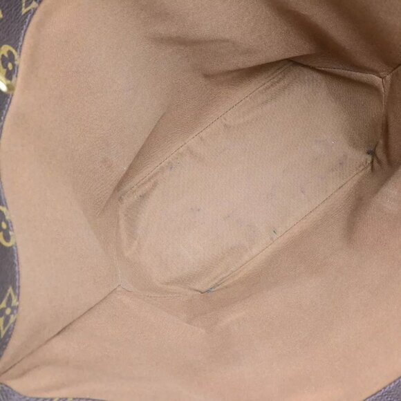 AUTHENTICITY GUARANTEED LOUIS VUITTON Sac Shopping Shoulder Tote Bag Monogram - Picture 13 of 16